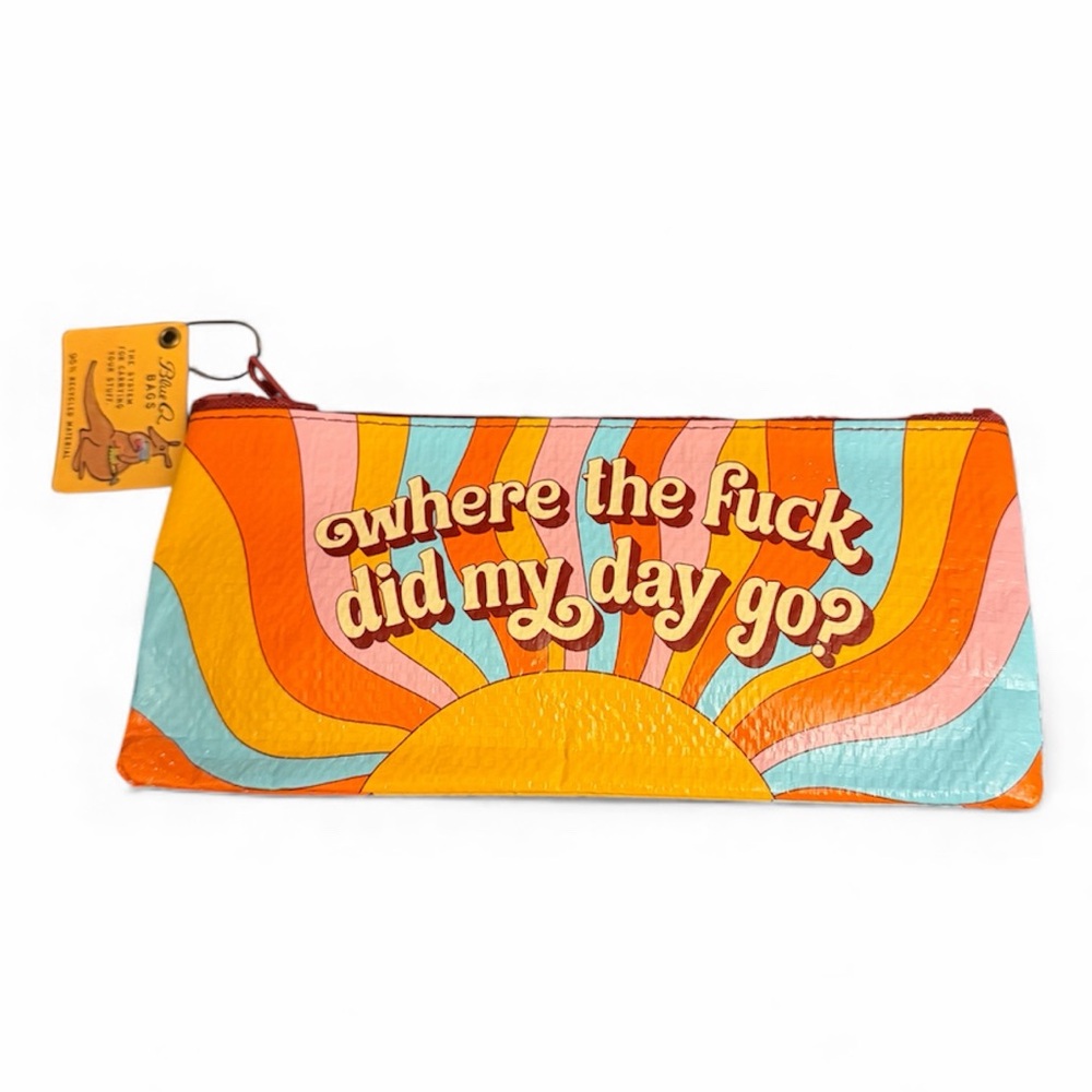 Colorful Retro Zipper Pouch - Picture 2 of 5